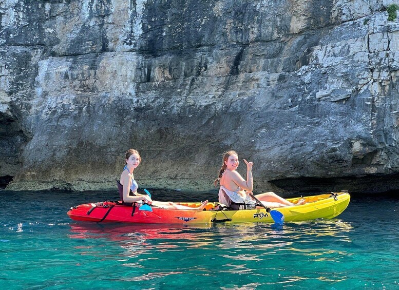 Picture 18 for Activity Pula: Kayak Adventure with Cave & Island Snorkeling