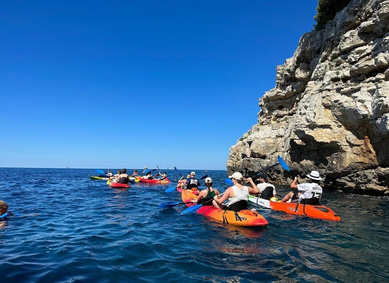 Picture 21 for Activity Pula: Kayak Adventure with Cave & Island Snorkeling