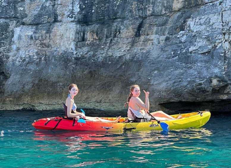 Picture 18 for Activity Pula: Kayak Adventure with Cave & Island Snorkeling