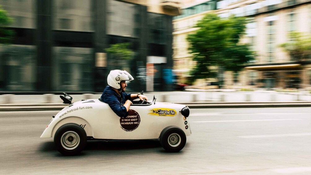 Picture 1 for Activity Bucharest: City Tour by a Mini Hot Rod