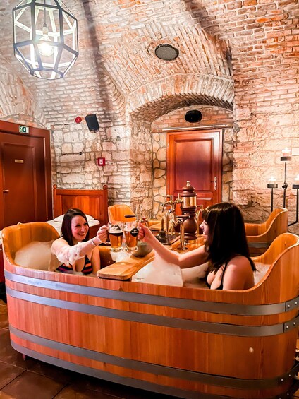 Picture 5 for Activity Prague: Beer Spa Bernard with Beer and Massage Option