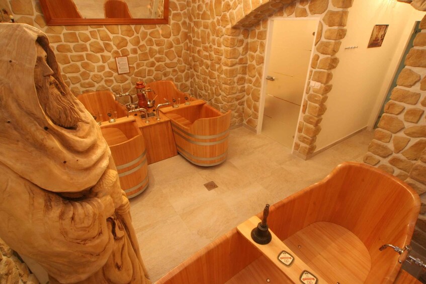 Picture 2 for Activity Prague: Beer Spa Bernard with Beer and Massage Option
