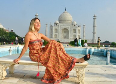 Ab Delhi: 2-tägige Tour zum Goldenen Dreieck nach Agra und Jaipur