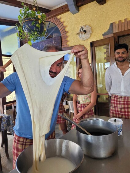 Picture 12 for Activity Amalfi Coast: Make Fresh Pasta, Mozzarella, & Tiramisù