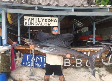Koh Lipe:Sailfish Fishing full day,live bait drifting.