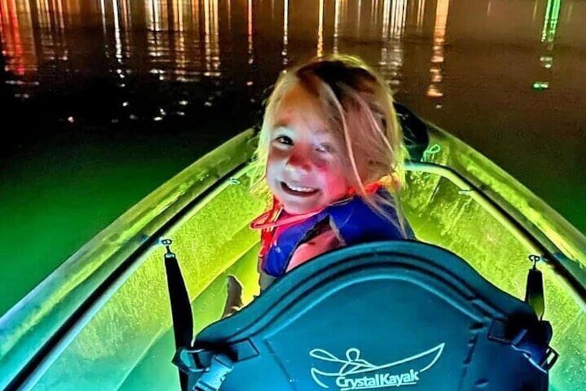 Night Glow Kayak Paddle Session in Pensacola Beach