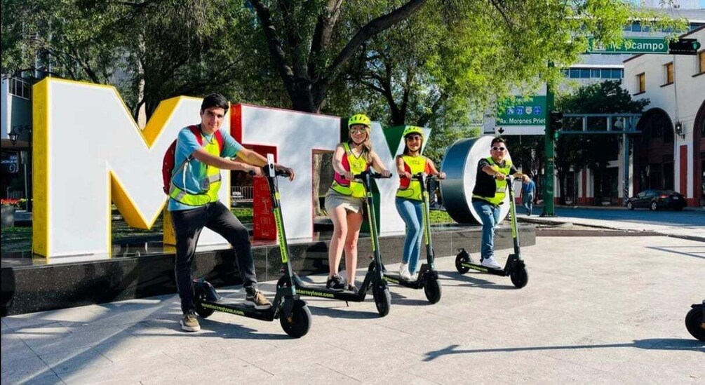 Picture 3 for Activity "Electric Scooter tour" in Monterrey down town with guide