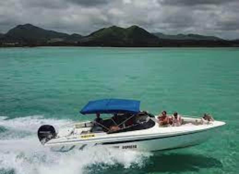 Picture 2 for Activity From Port Louis: Ile Aux Cerf Speedboat Tour with Lunch