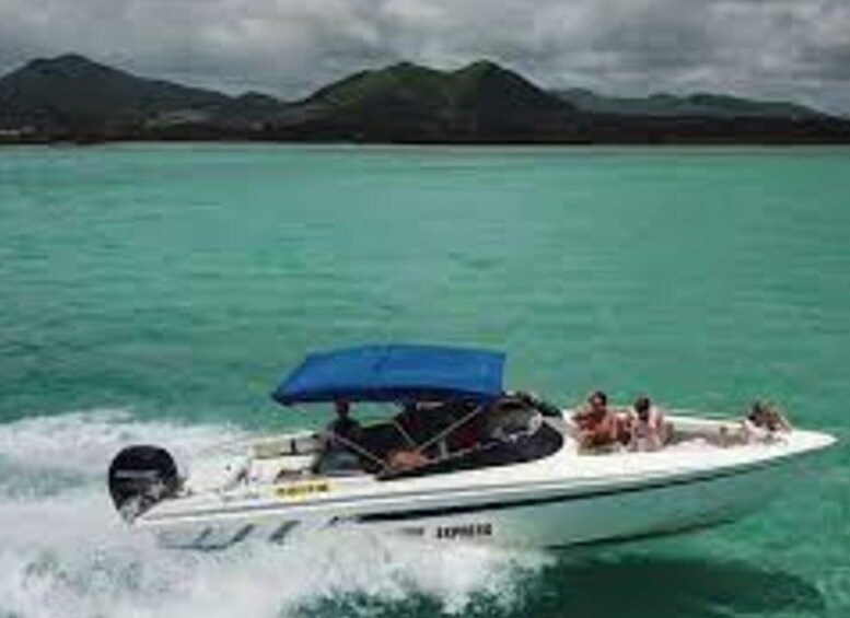 Picture 2 for Activity From Port Louis: Ile Aux Cerf Speedboat Tour with Lunch