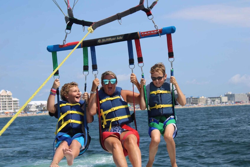 Picture 1 for Activity Ocean City, MD: Ocean Parasailing Adventure