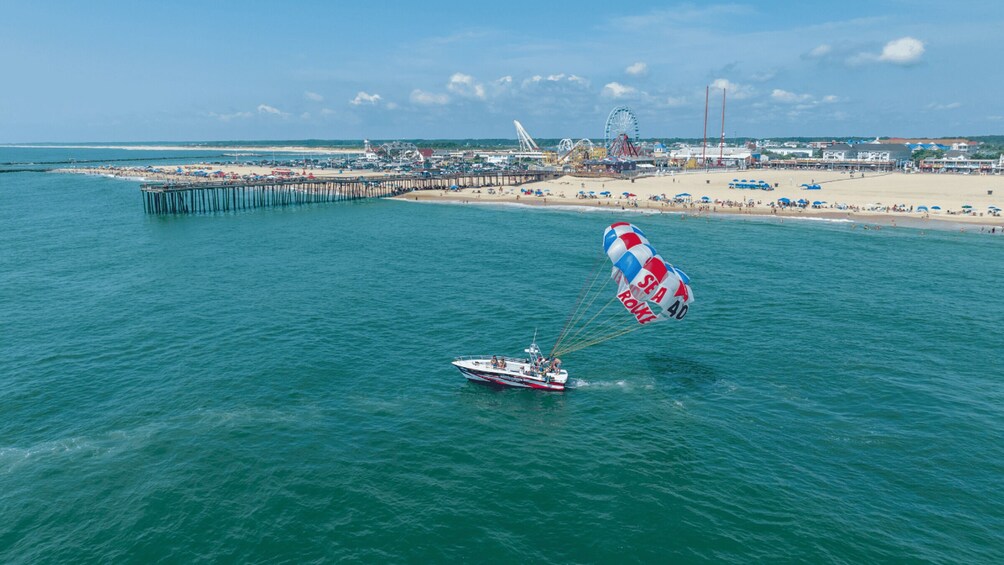 1-Hour Ocean Parasailing Adventure in Ocean City, MD