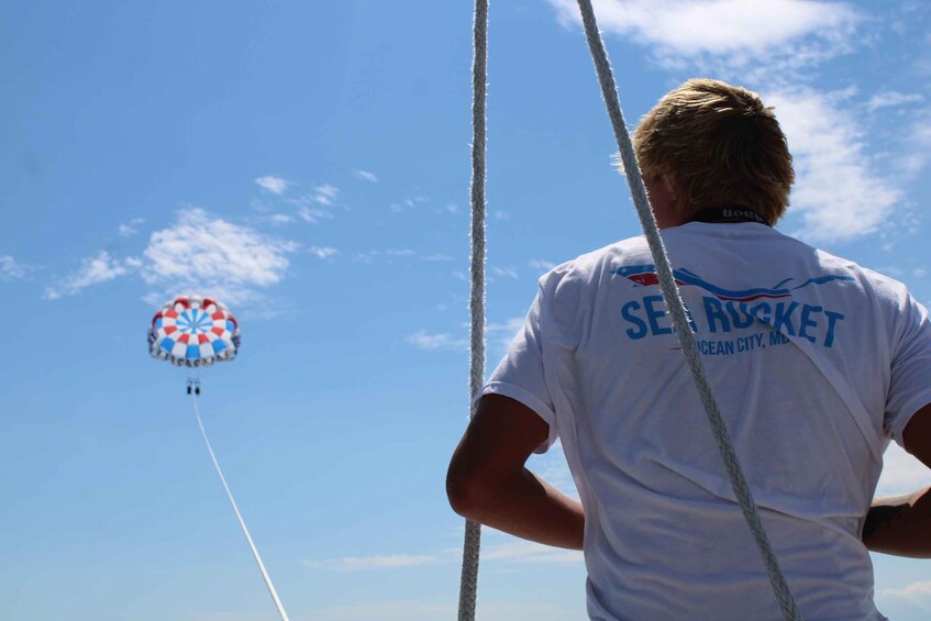 Picture 7 for Activity Ocean City, MD: Ocean Parasailing Adventure