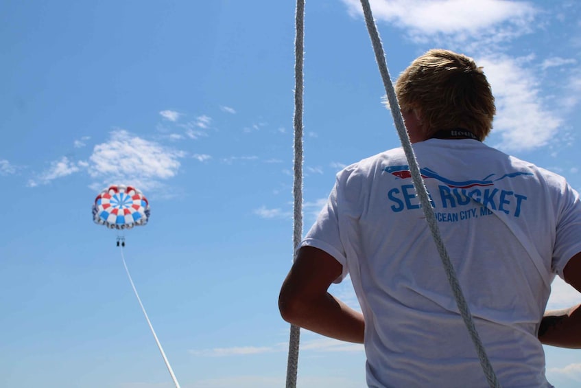 Picture 7 for Activity Ocean City, MD: Ocean Parasailing Adventure