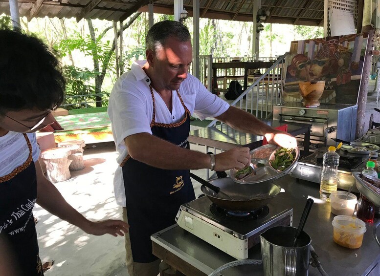 Picture 1 for Activity Krabi: Evening Thai Cooking Class at Ya's Cookery