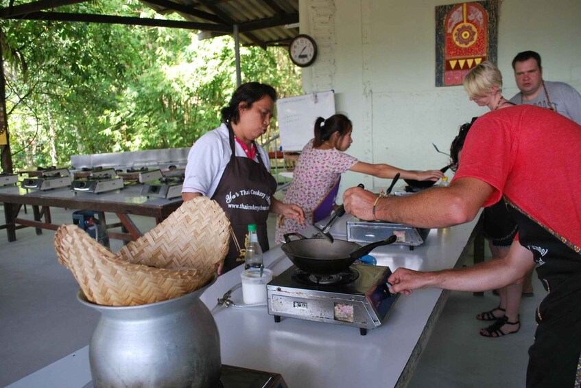 Picture 2 for Activity Krabi: Evening Thai Cooking Class at Ya's Cookery