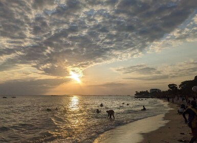 Golden Horizons: Beach Football & Sunset Experience in St Mia