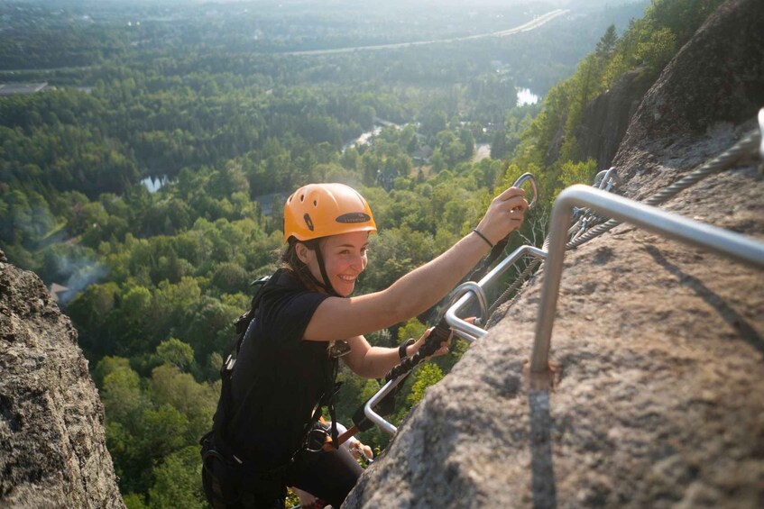 Picture 1 for Activity Tyroparc: Via Ferrata Guided Tour and Zipline Combo Ticket