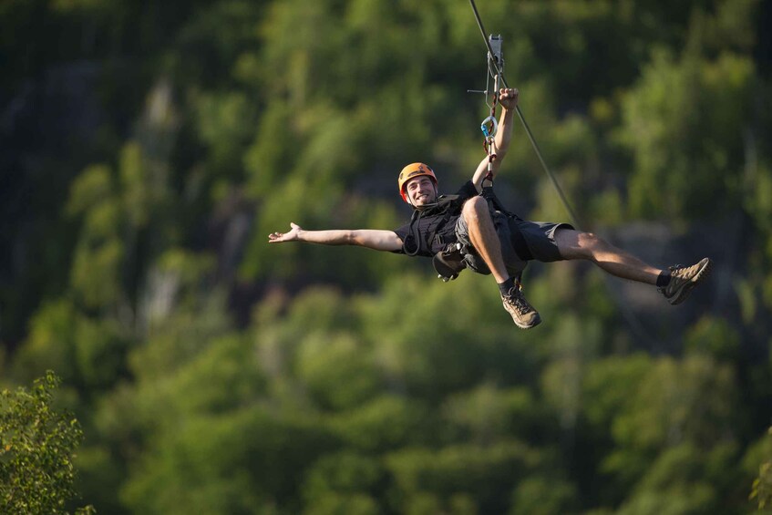 Picture 7 for Activity Tyroparc: Via Ferrata Guided Tour and Zipline Combo Ticket