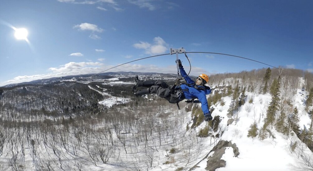 Picture 2 for Activity Tyroparc: Via Ferrata Guided Tour and Zipline Combo Ticket