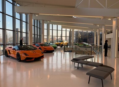 Musée Ferrari, musées Lamborghini et Pagani + usines + déjeuner