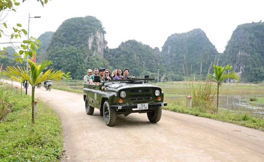 Picture 1 for Activity Ninh Binh : Backroad Jeep Tour Highlights & HiddenGems