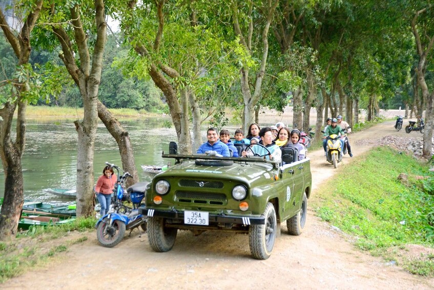 Picture 2 for Activity Ninh Binh : Backroad Jeep Tour Highlights & HiddenGems