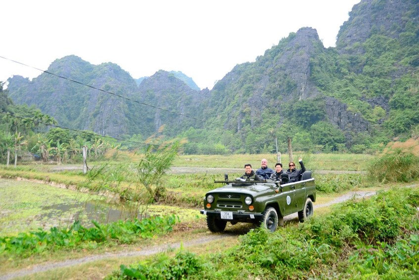 Picture 6 for Activity Ninh Binh : Backroad Jeep Tour Highlights & HiddenGems