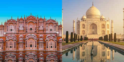Jaipur to Agra via abhaneri & fatehpur Sikri one way cab