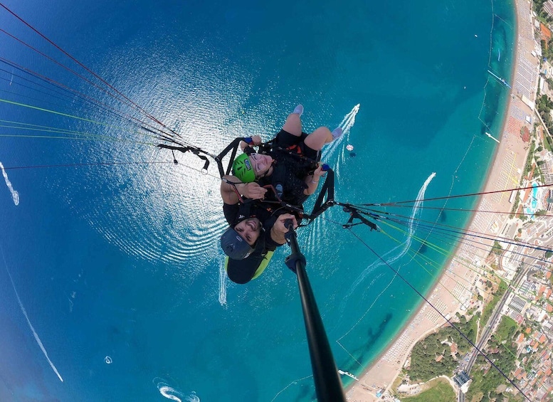 Becici Beach: Tandem Paragliding Flight in Budva Riviera