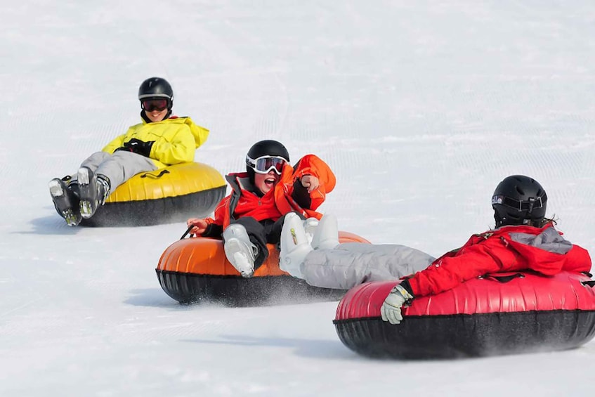 Picture 2 for Activity From Yerevan: Private Snow Rafting Tour with Transfers