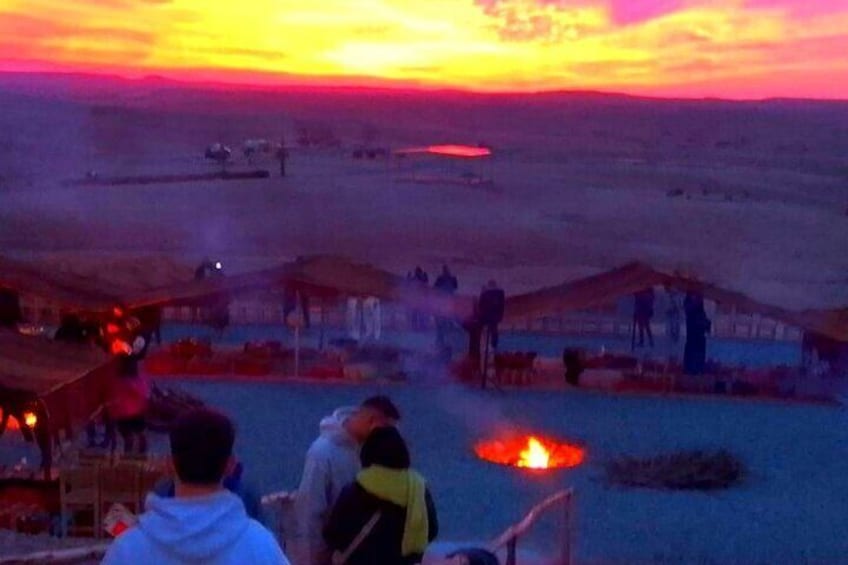 Magical Dinner in Marrakech Desert with Transportation