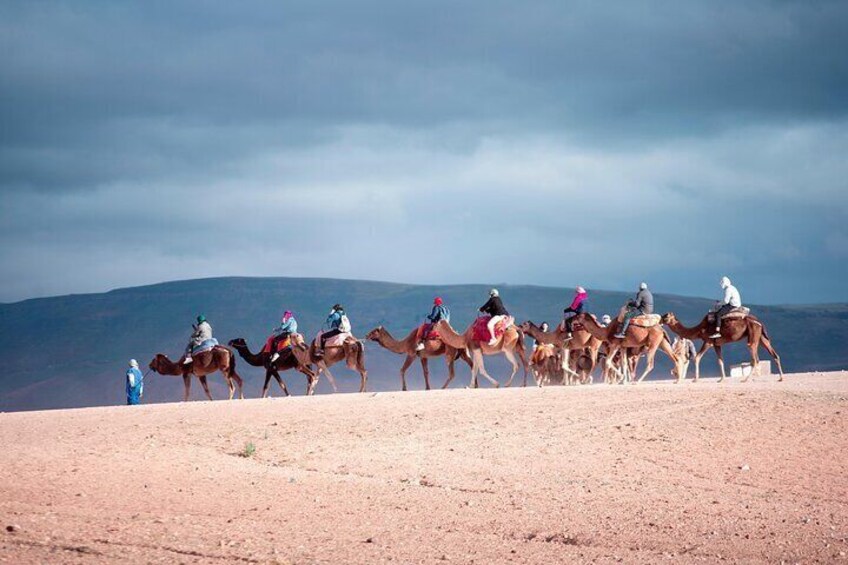 Dinner show Quad bike in Agafy Desert Camel ride at sunset 