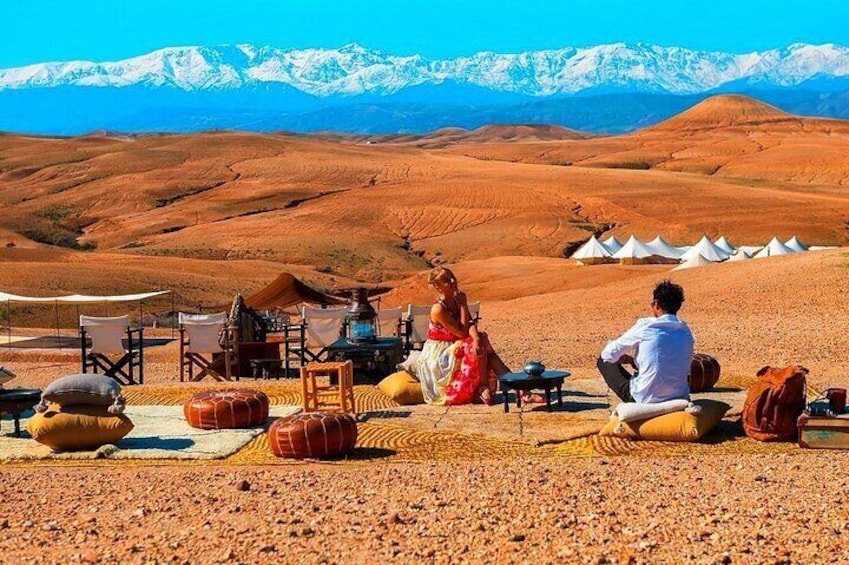Dinner show Quad bike in Agafy Desert Camel ride at sunset 