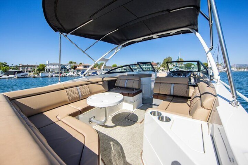 2 hour 29ft Sport Yacht Private Newport Beach Harbor Cruise! 