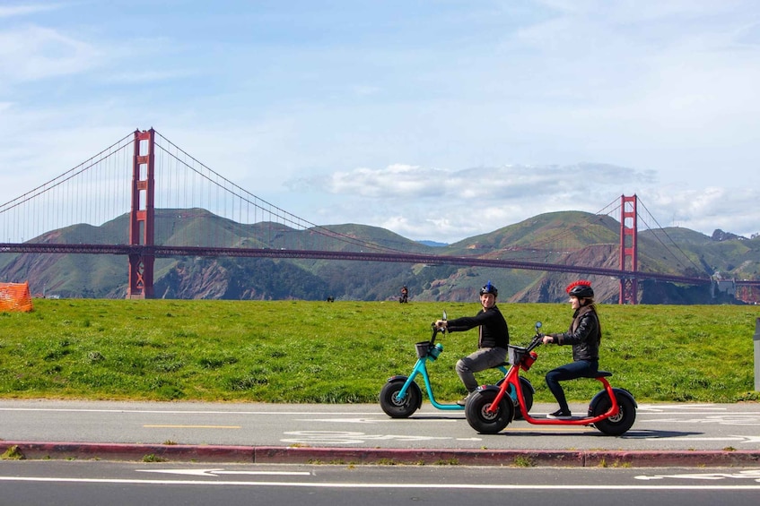 Picture 2 for Activity San Francisco: Electric Scooter Rental with GPS Storytelling