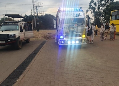 Matatu Experience. Ride in A party bus within Nairobi