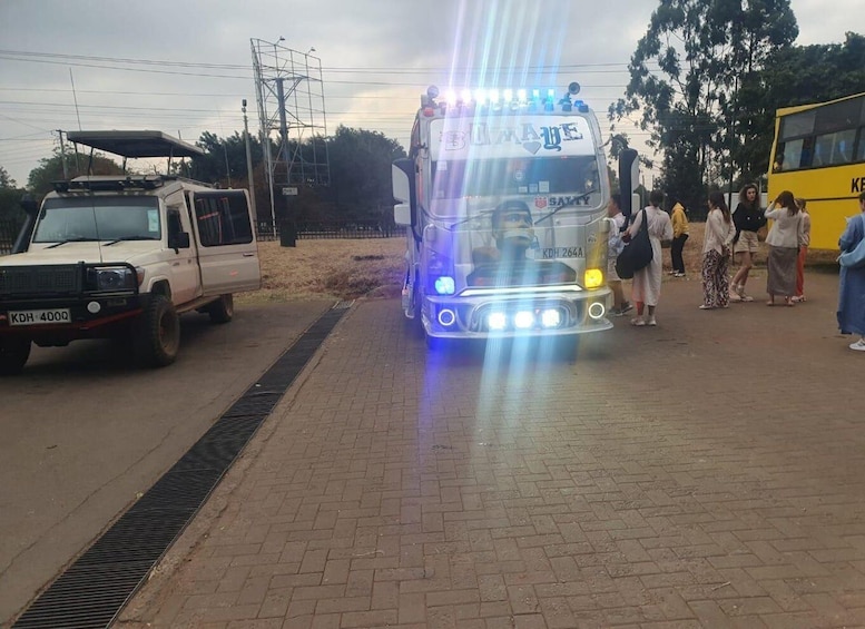 Matatu Experience. Ride in A party bus within Nairobi