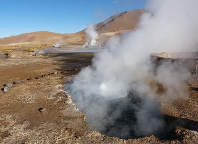 Von San Pedro de Atacama aus: Geysire del Tatio Halbtagestour