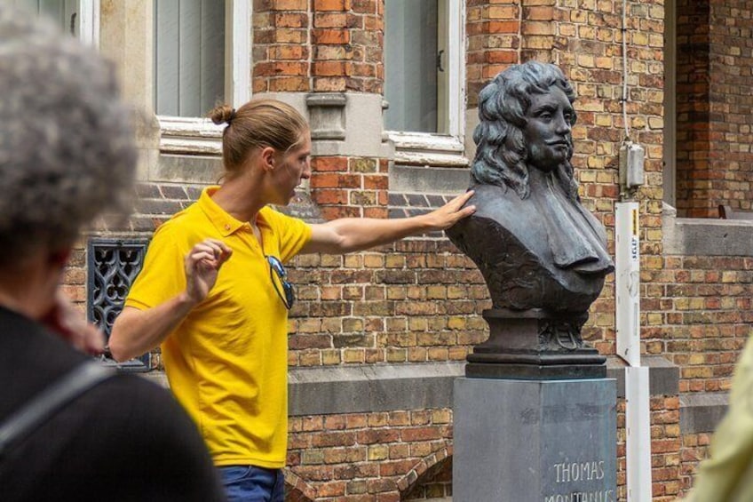 Thomas Montanus, the famous medic from Bruges. But do you really want to know what he did?