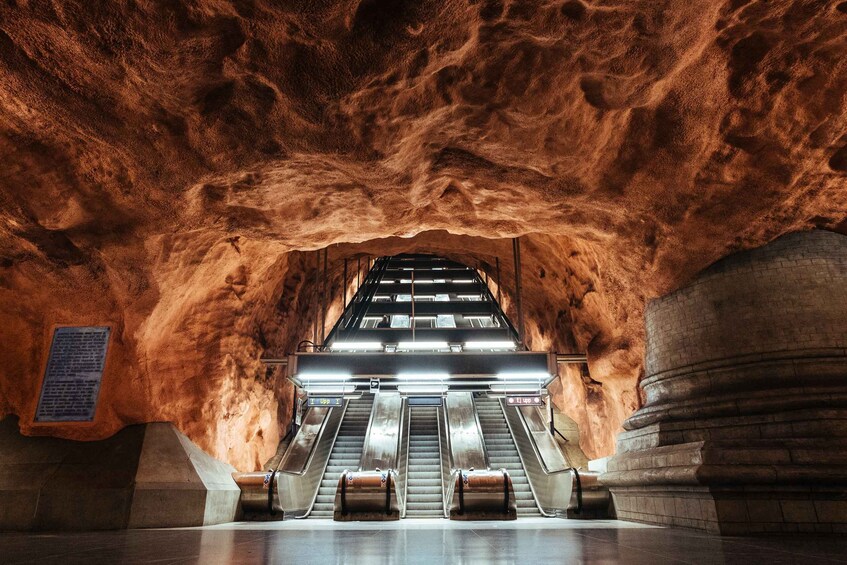 Picture 7 for Activity Stockholm: Underground Metro Art Ride with a Local Guide