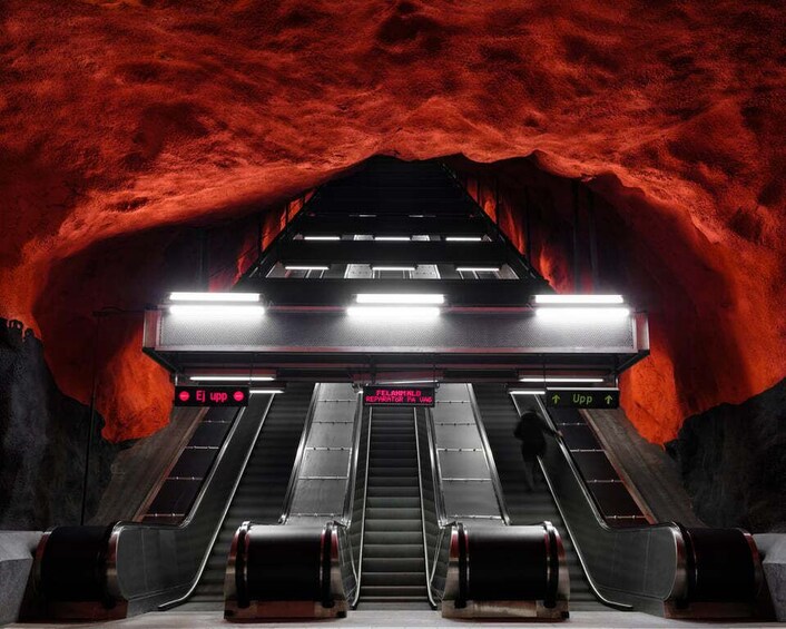 Picture 4 for Activity Stockholm: Underground Metro Art Ride with a Local Guide
