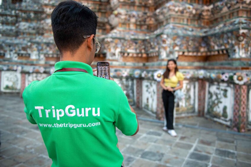 Picture 1 for Activity Bangkok: Wat Pho and Wat Arun Guided Walking Tour