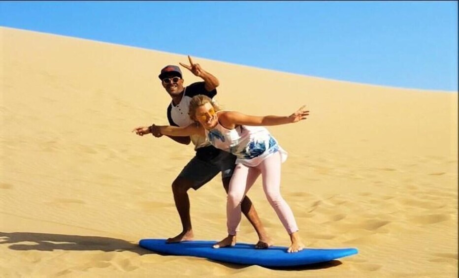 Picture 6 for Activity From Agadir/Taghazout: Group Desert Sandboarding Adventure