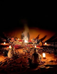 Agadir: Sandboarding vid solnedgång och besök i kanjon med opt. Middags-