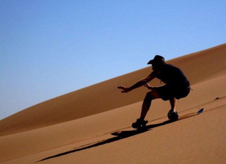 Picture 9 for Activity From Agadir/Taghazout: Group Desert Sandboarding Adventure