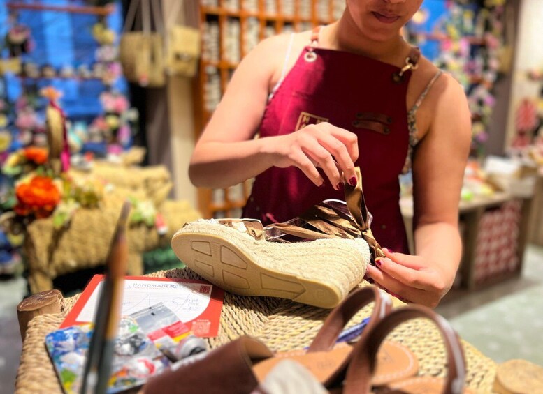 Picture 10 for Activity Barcelona: Espadrilles Shoe-Making Workshop