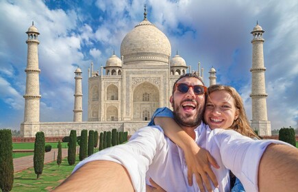 Från Delhi: Taj Mahal soluppgång, Agra Fort & Baby Taj dagstur