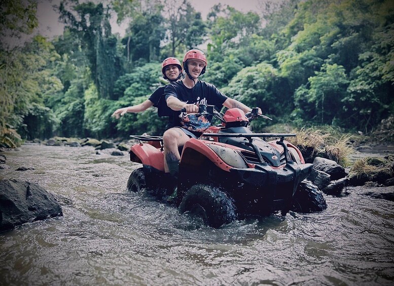 Picture 10 for Activity Ubud: Gorilla Face ATV & Batur Natural Hotspring with Lunch