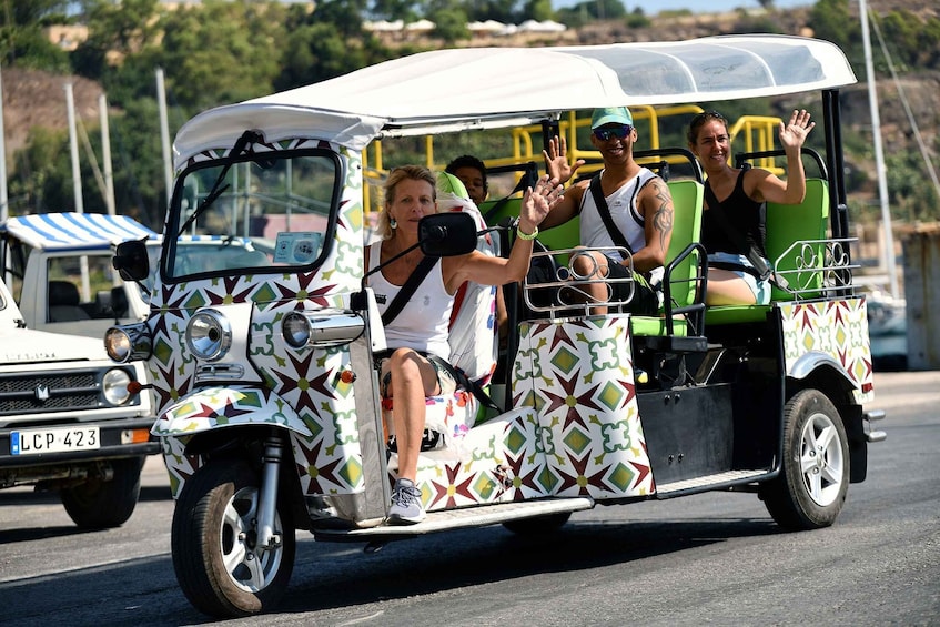 Picture 1 for Activity Gozo: 6-Hour Tuk Tuk Tour with Private Chauffeur