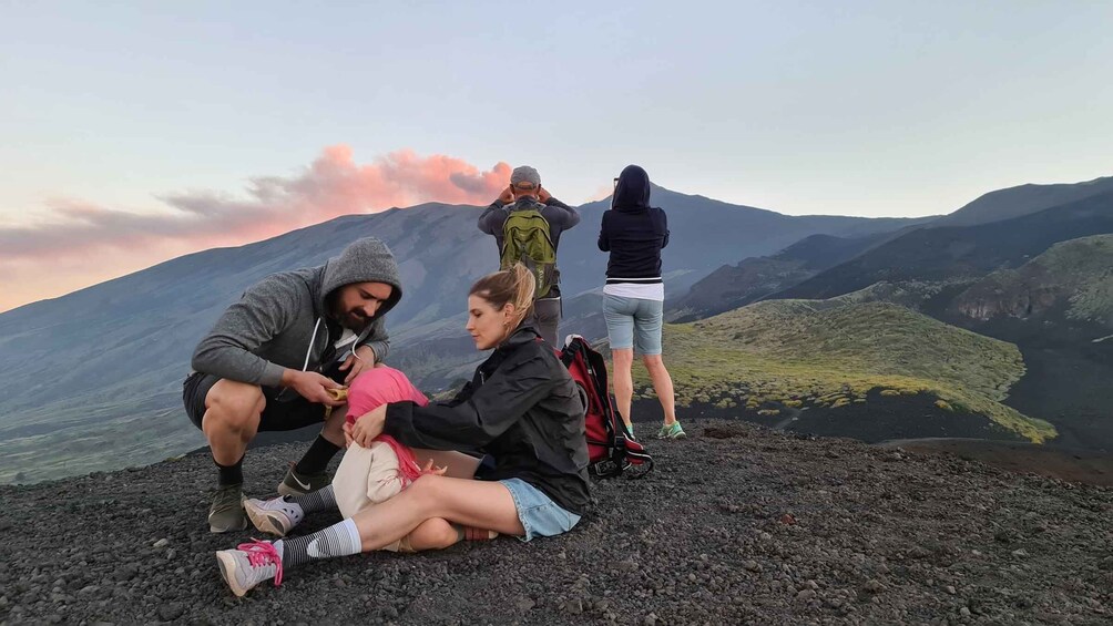 Picture 2 for Activity Etna North Sunset: Summit area & Craters of 2002